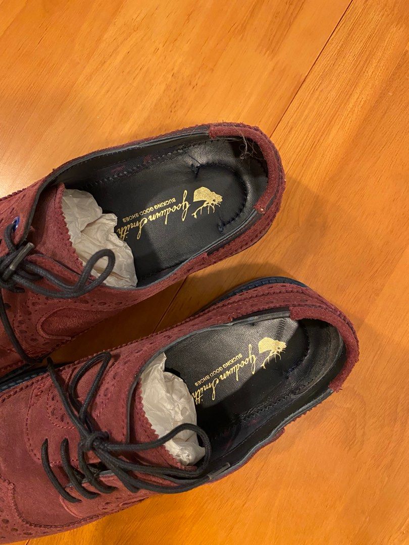 Mens burgundy clearance suede dress shoes