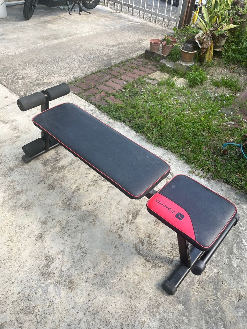 bench press and rubber weight Sports Equipment Exercise