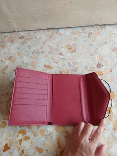 BNWT Pink Prada Small Saffiano Leather Wallet RARE Hard to Find