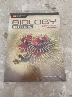 Biology matters GCE O LEVEL