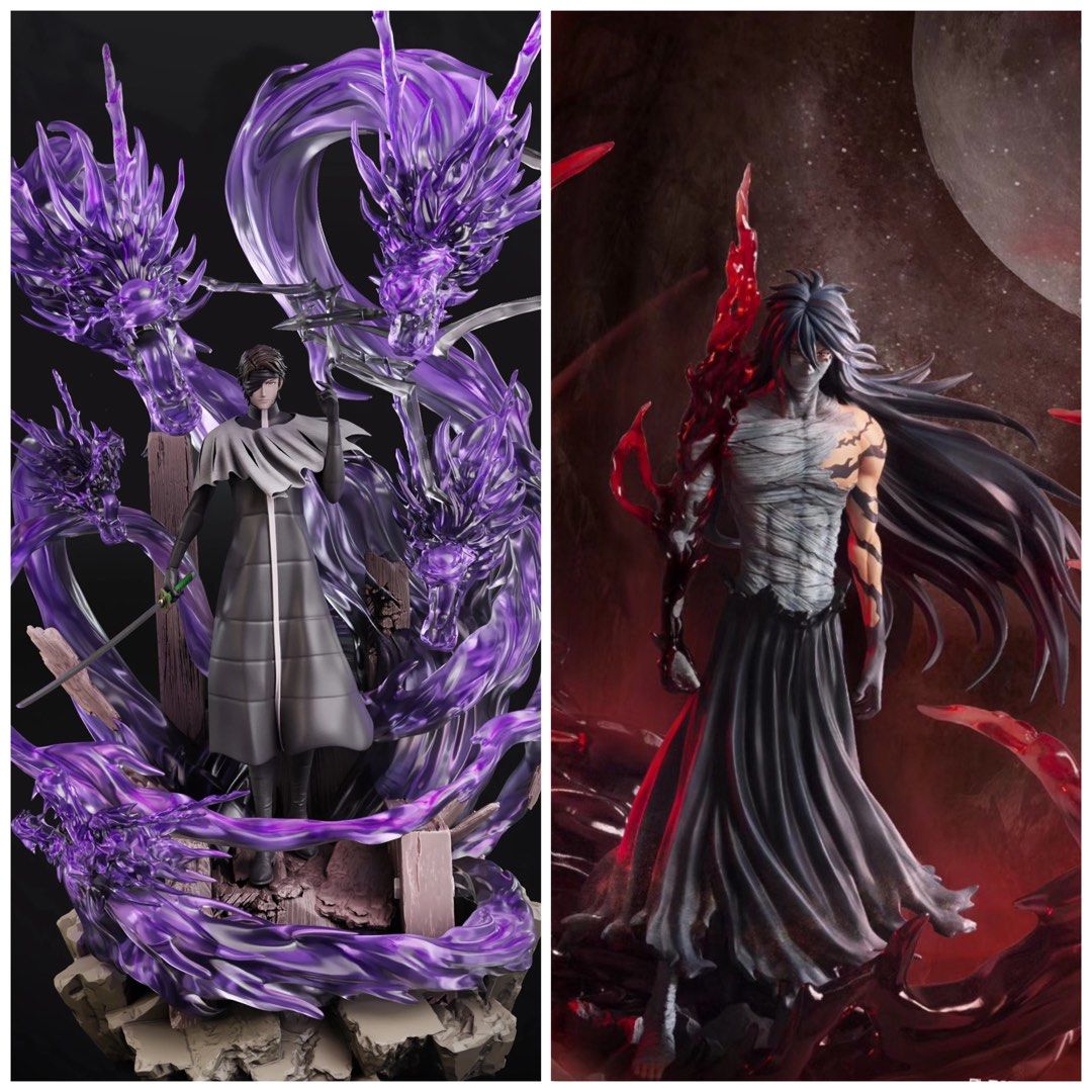 Bleach Aizen & Ichigo Statue, Hobbies & Toys, Toys & Games on Carousell