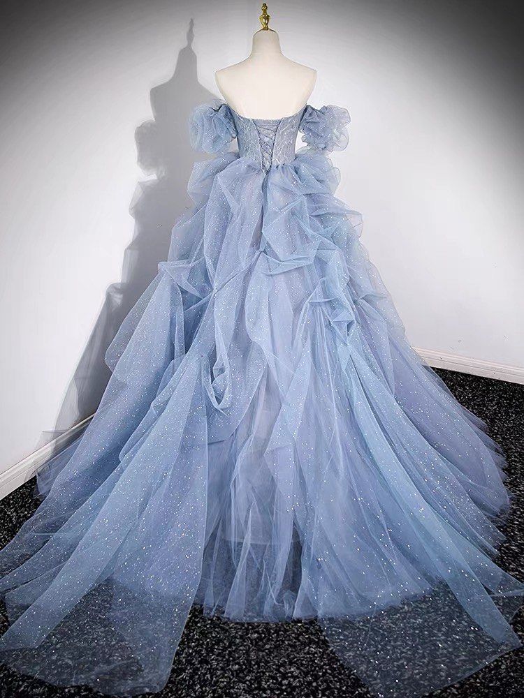Aesthetic best sale blue dress