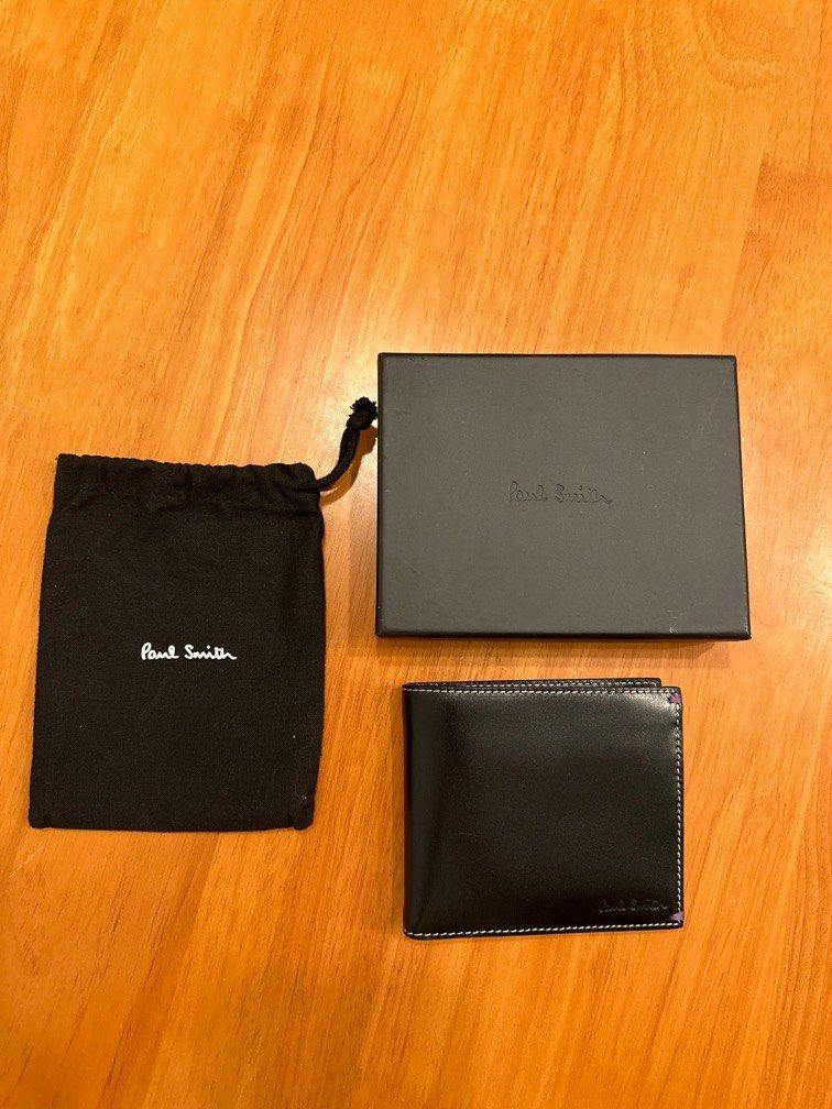 paul smith wallet black
