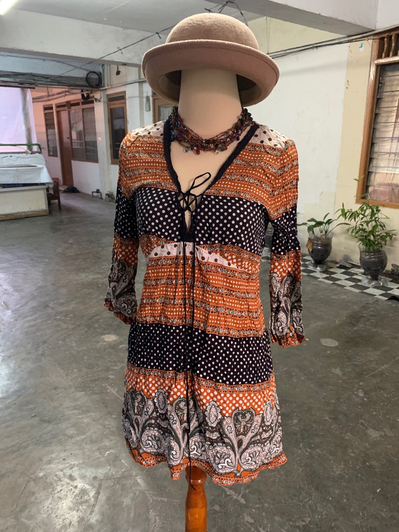 Bohemian 2025 dress murah