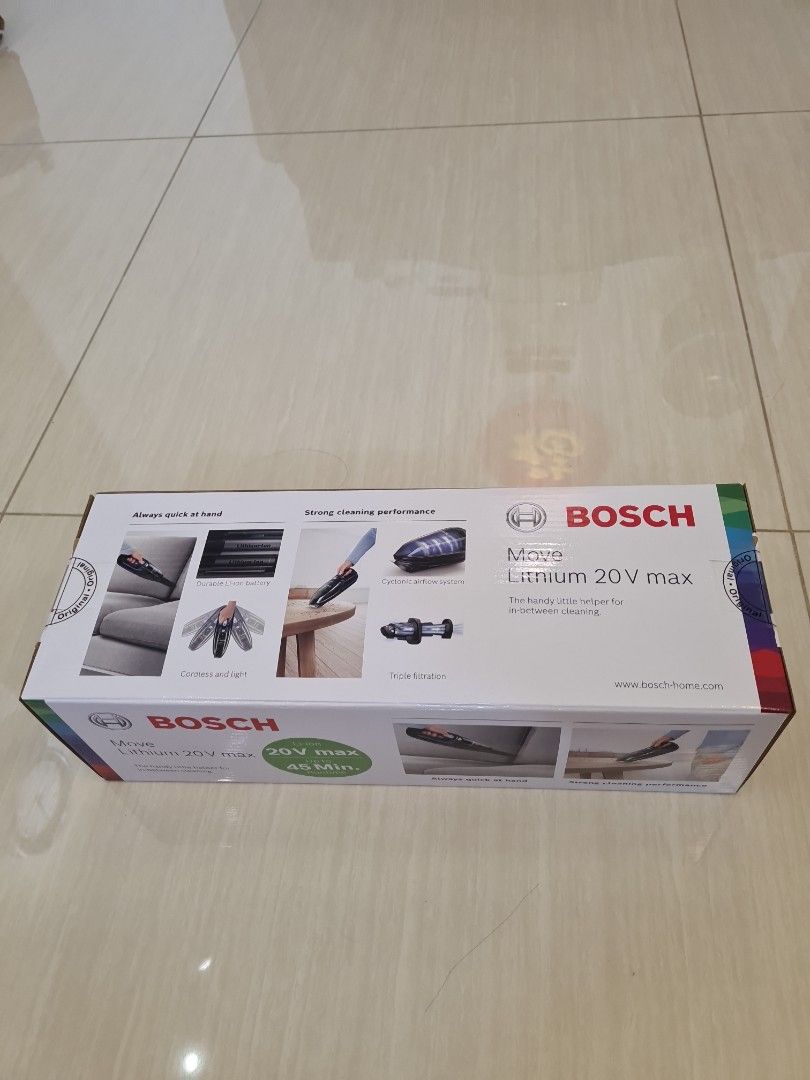 Bosch handheld Vacuum Move Lithium 20V, TV & Home Appliances, Vacuum Cleaner & Housekeeping on