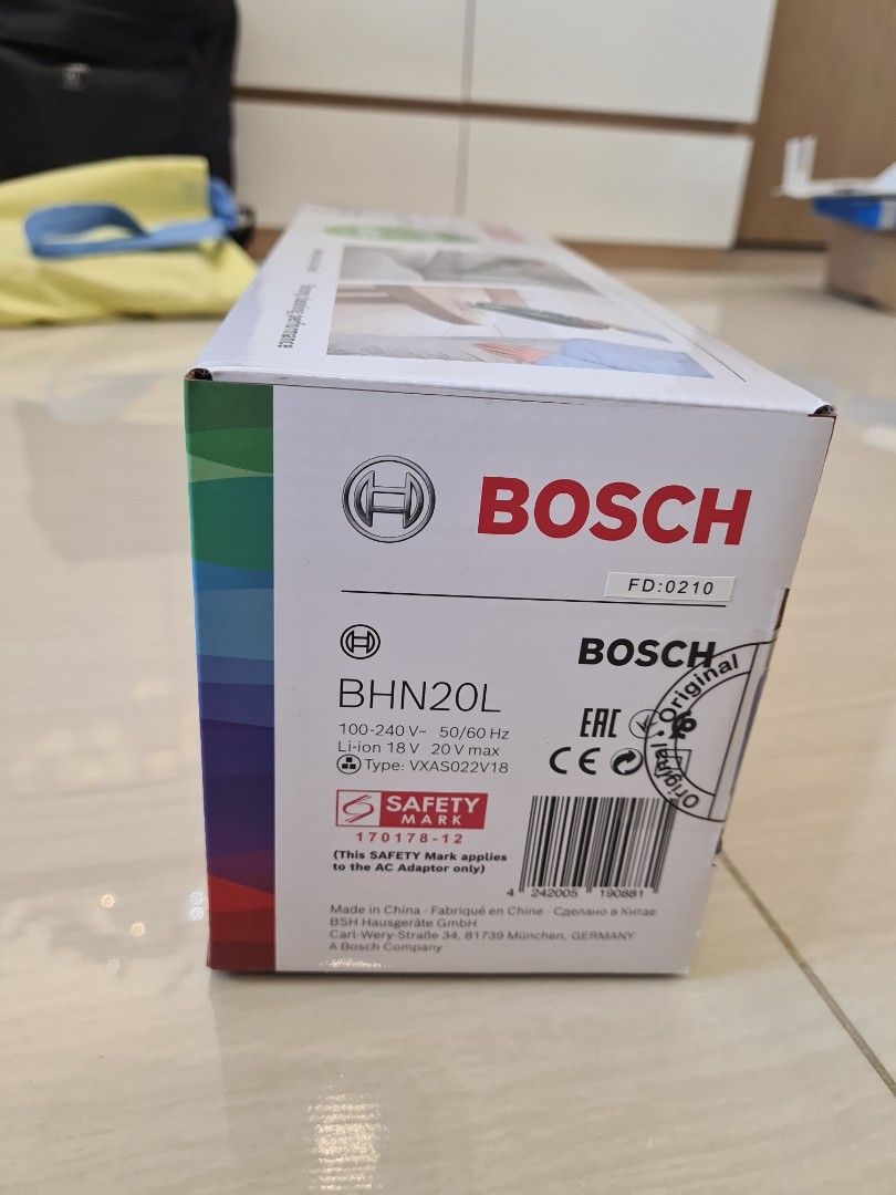 Bosch handheld Vacuum Move Lithium 20V, TV & Home Appliances, Vacuum Cleaner & Housekeeping on