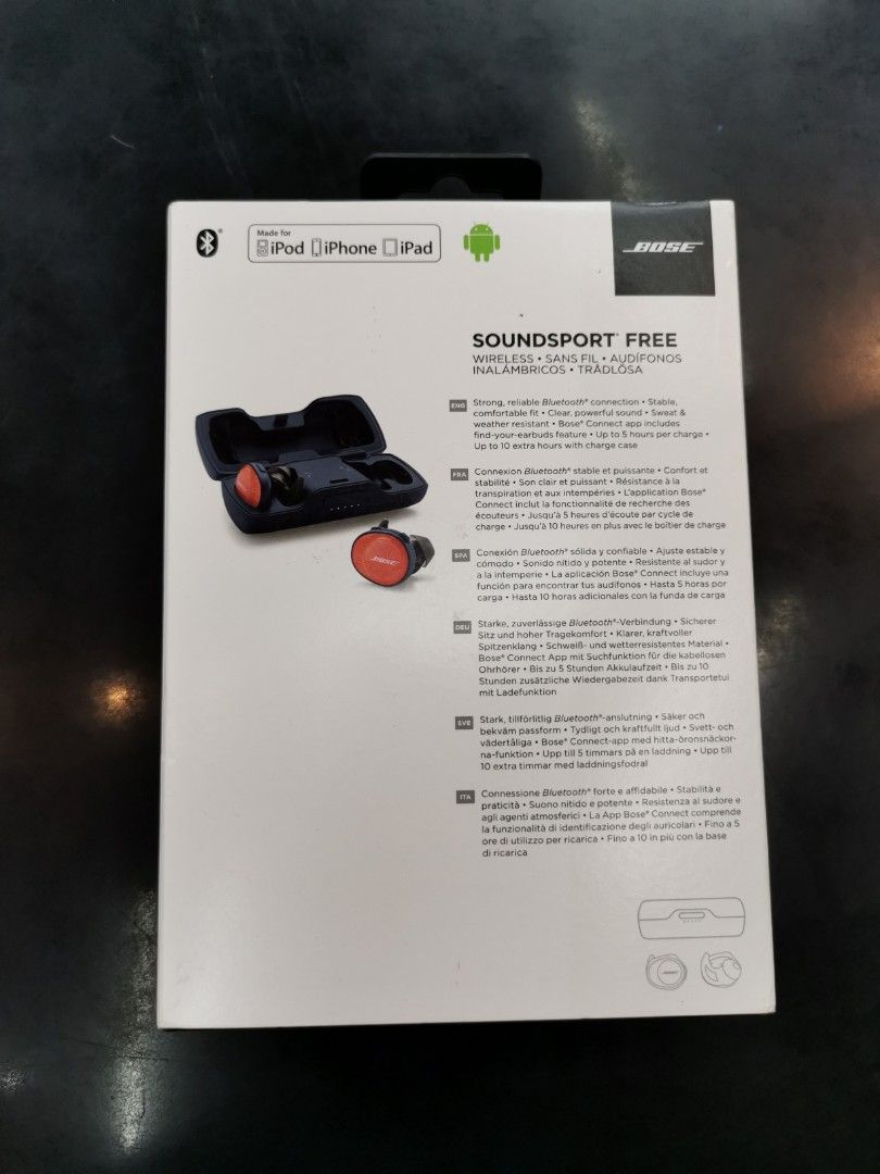 Audífonos bose store soundsport free navy