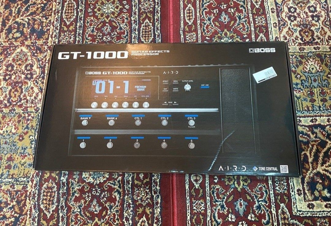 Boss GT-1000 gt1000 100％, 興趣及遊戲, 音樂、樂器& 配件, 樂器配件 