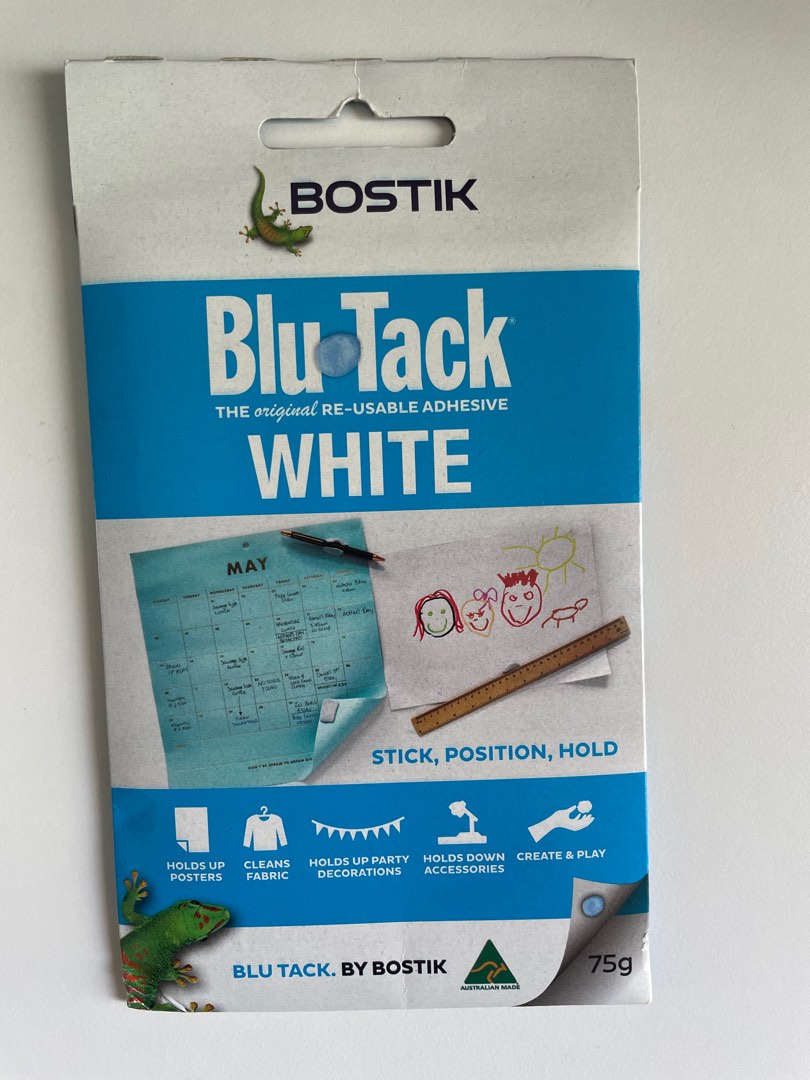 Bostik Blu-Tack Re Usable Adshesive (75g)