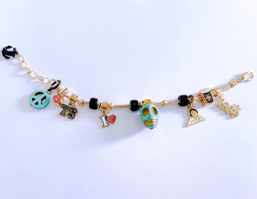 Taylor Swift 1989 Inspired Charm Bracelets -   Taylor swift  merchandise, Taylor swift 1989, Taylor swift