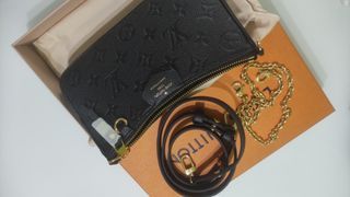 URGENT SALE!!! Authentic LV Monogram Empreinte Easy Pouch on Strap, Luxury,  Bags & Wallets on Carousell