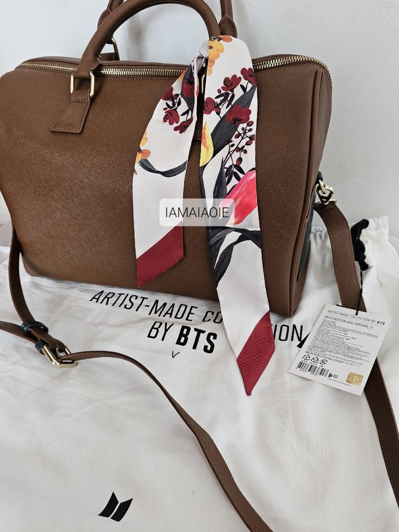 BTS Artist Made Collection V Taehyung Mute Boston Bag Genuine