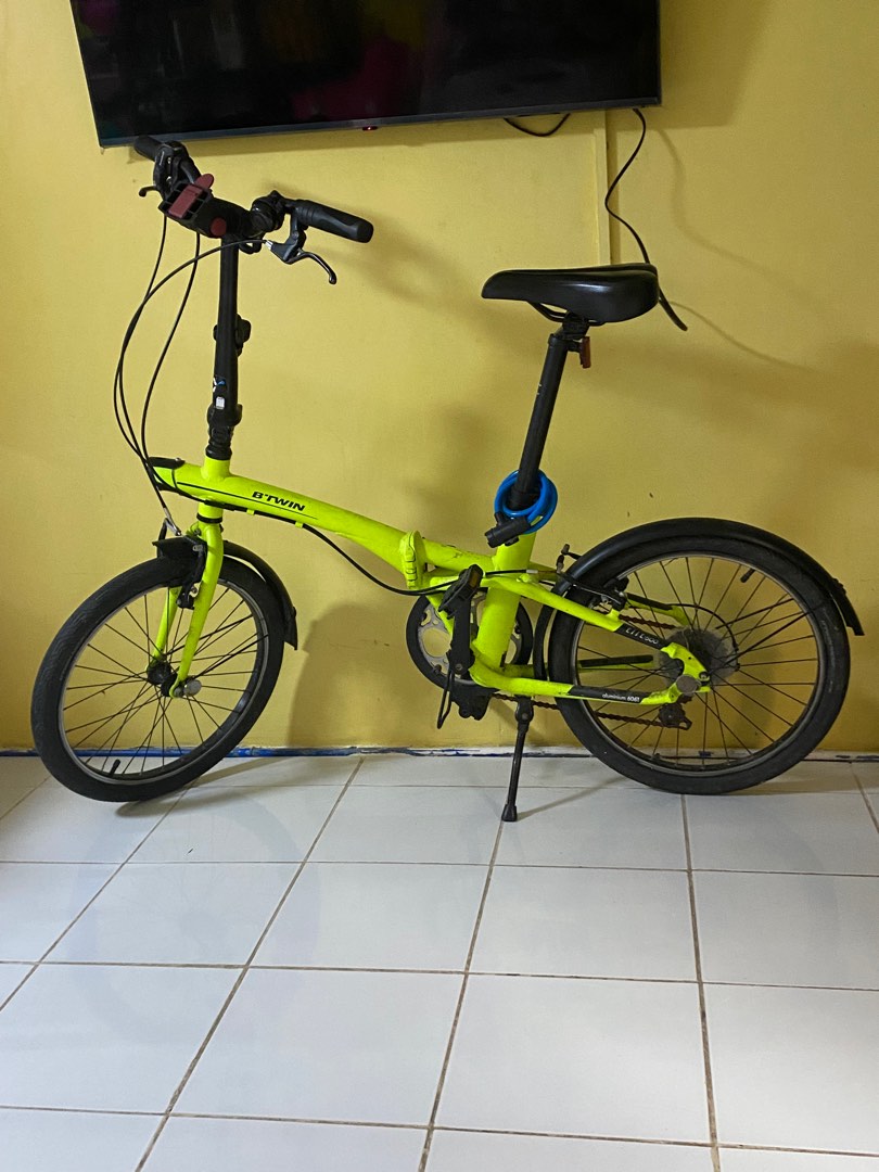 Btwin Folding Bike, Sports Equipment, Bicycles & Parts, Bicycles on