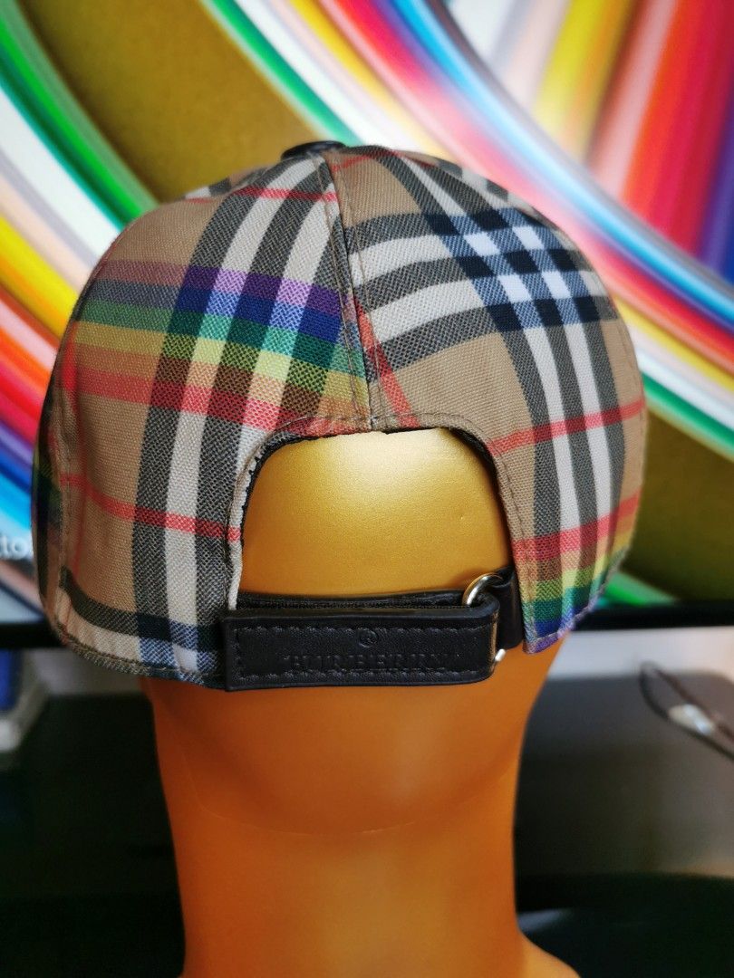 Burberry cap rainbow shop