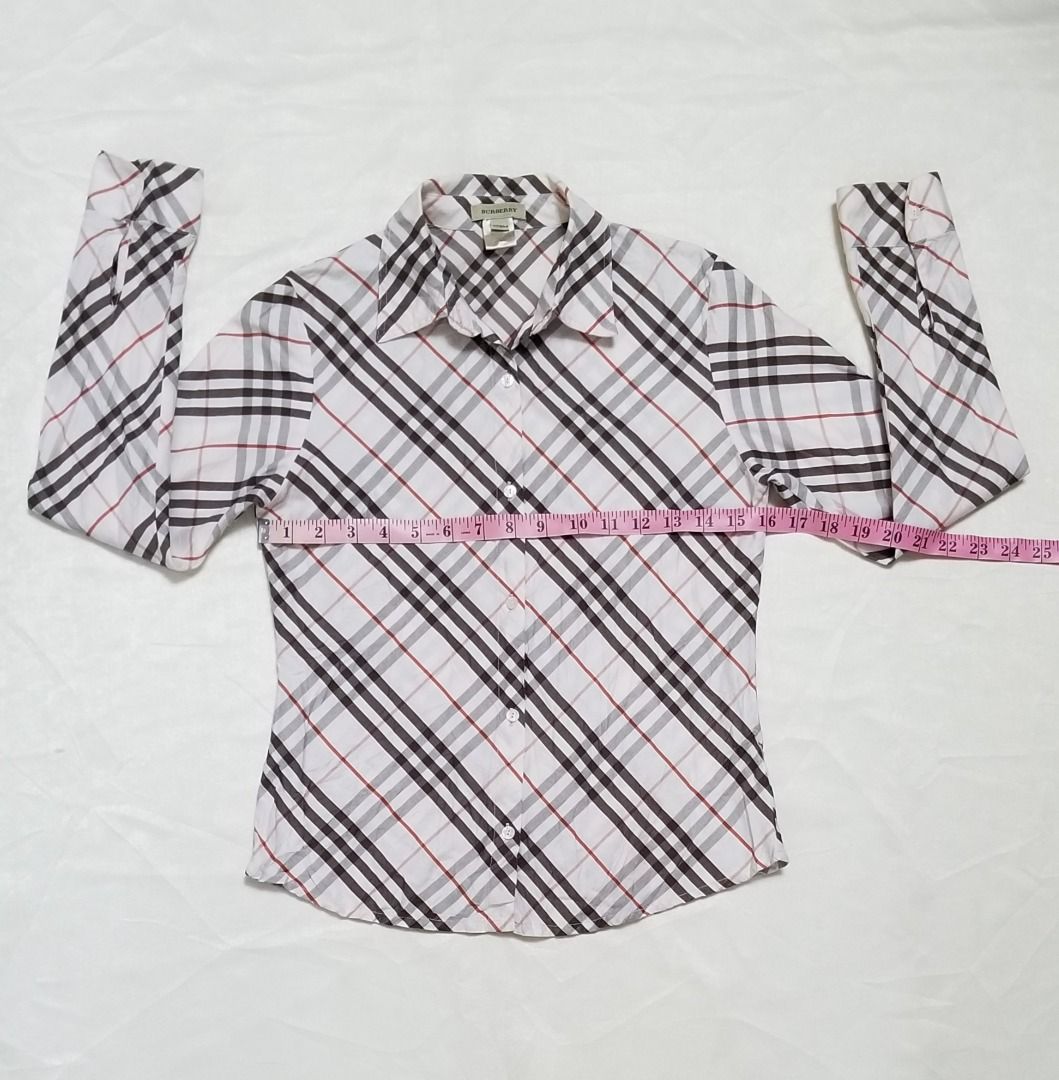 Chemise imitation burberry top