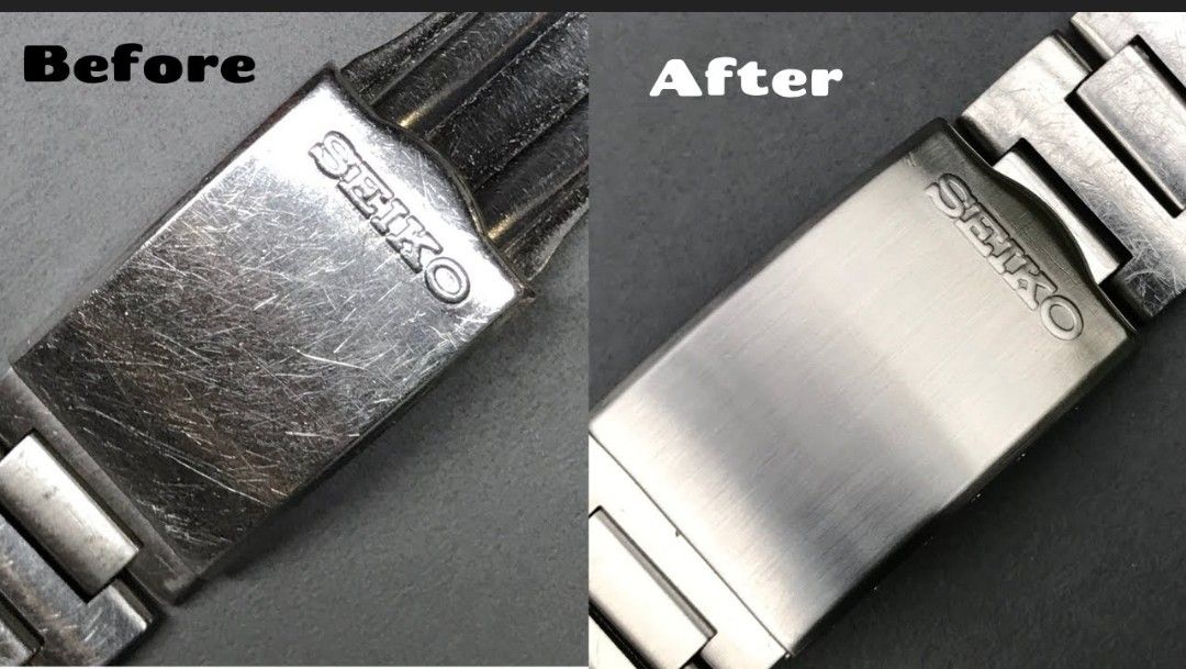 Cape Cod Polishing Cloth for Removing Scratches on Watch. Optional to add 80 to polish your watch to remove scratch from Matt surface or 100 to