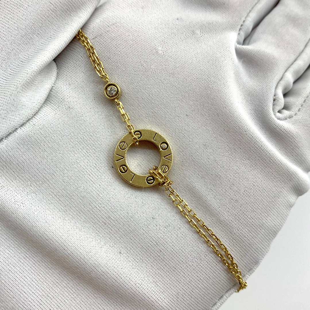 Cartier hot sale circle bracelet