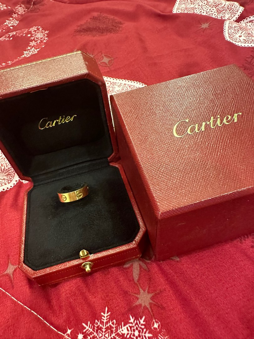 Cartier love ring size 55 cheap