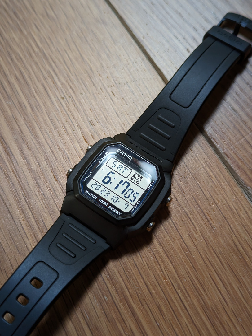 Casio on sale w800h strap