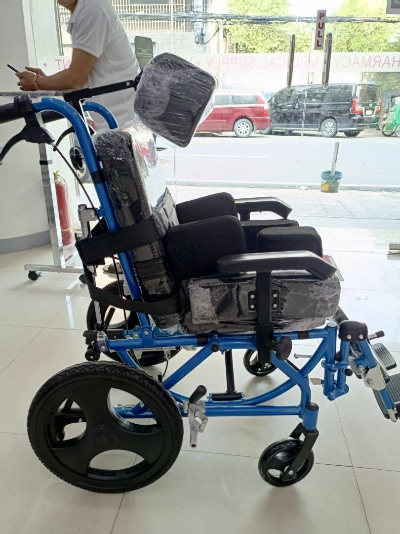 Cerebral Palsy Wheelchair (Category: Wheelchairs) located in Manila. Submitted by jhayrerispe (Listing ID 1258855756, Image 2). Description: Are you Looking For Affordable and Good Medical Supplies/Equipment and Hospital Equipment? Available Here in Medical Depot Libertad Branch!! We're Open Monday to Sunday (10:00am-7:00pm) Mode Of Payment: 📌CASH ON DELIVERY VIA LALAMOVE OR GRAB. 📌GCASH 📌ONLINE BANK 📌DEBIT CARD 📌CREDIT CAED For Your Orders 