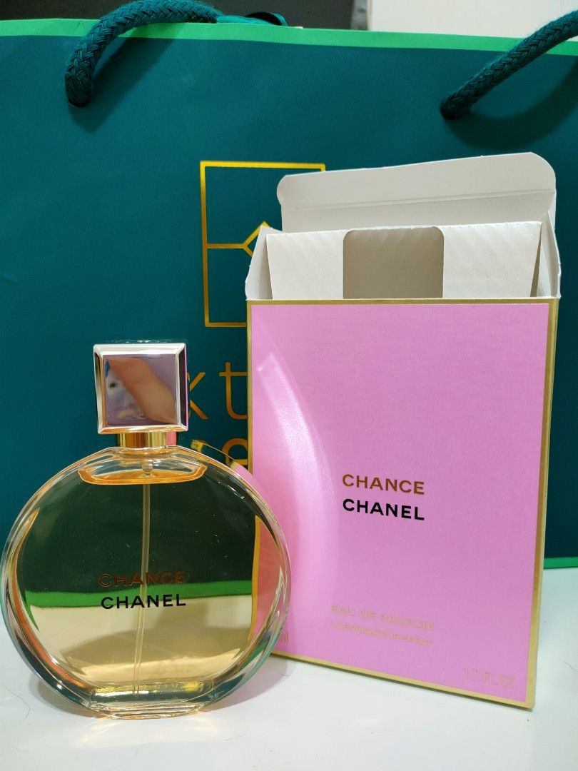 CHANEL CHANCE香水 50ml買錯只噴一次