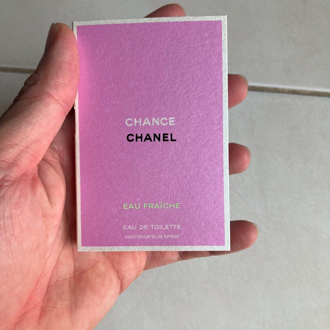 Chanel chance best sale fraiche tester
