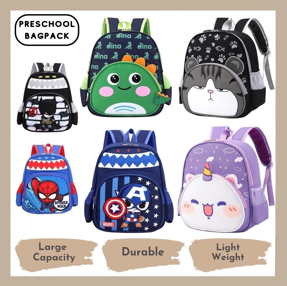 CHEAPEST SG STOCK Preschool Kindergarten Nursery Bag Toddler Cute