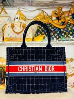 Dior Book Tote Small Blue – The Orange Box PH