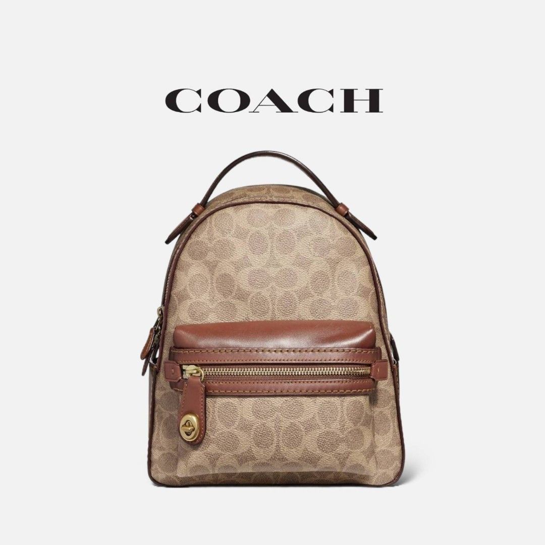 3 6 0 Coach Campus Backpack 23 In Signature Canvas