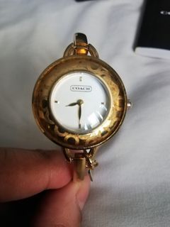 COACH Gold Bangle Watch no.2765