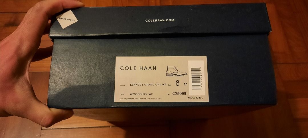Cole haan men's kennedy 2025 grand chukka waterproof boot