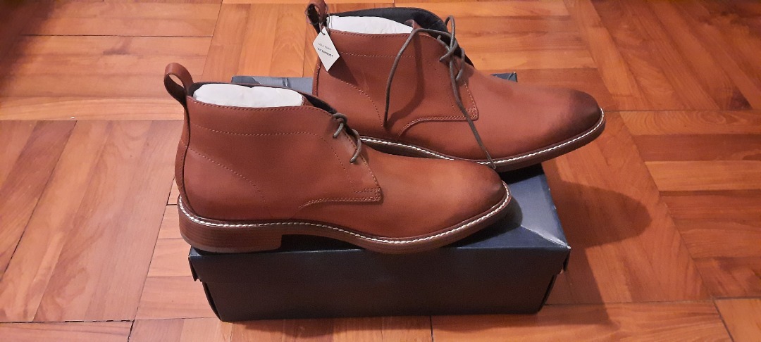 Cole Haan Men s Kennedy Grand Chukka Woodbury Wingtip Waterproof