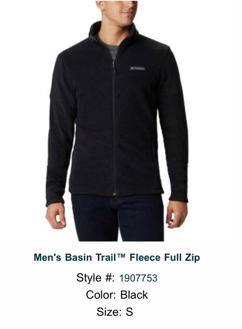 Columbia Fleece Zipper Jacket, Men's Fashion, Coats, Jackets and Outerwear  on Carousell