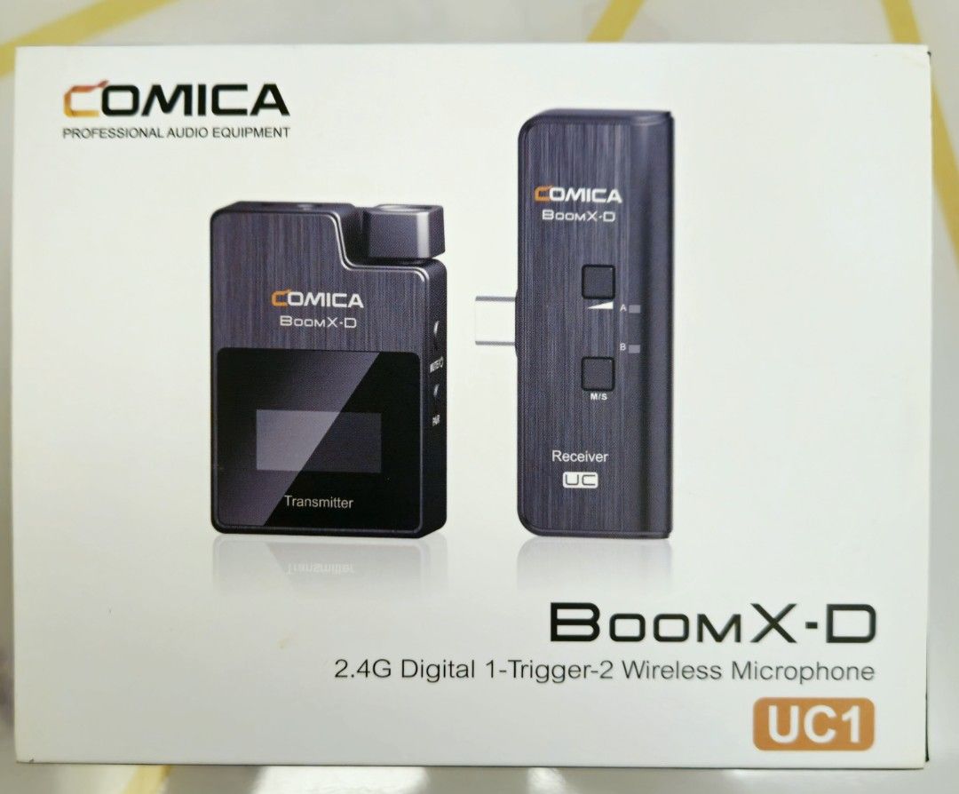 Comica Boom XD (USB C wireless mic), 音響器材, 咪高風/麥克風