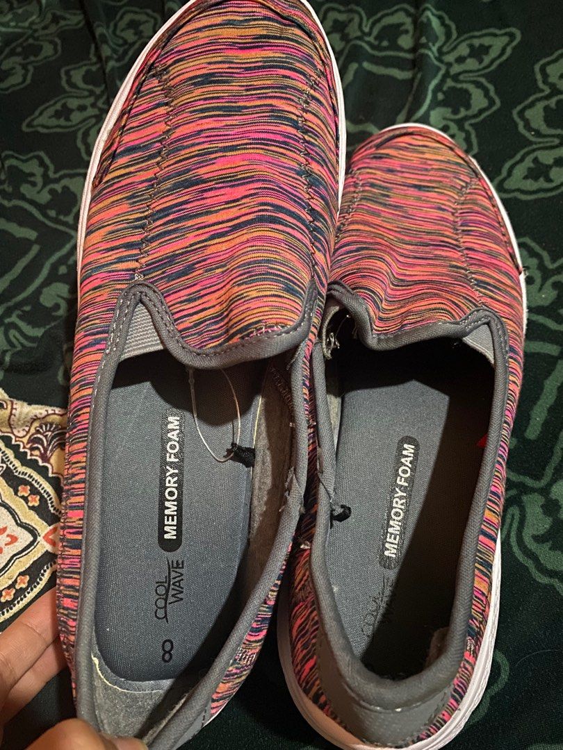 Cool wave store memory foam shoes