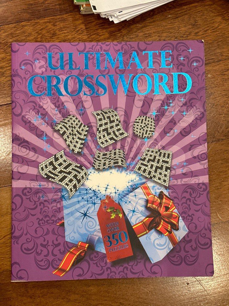 Crossword with answer sheet Hobbies Toys Books Magazines Travel