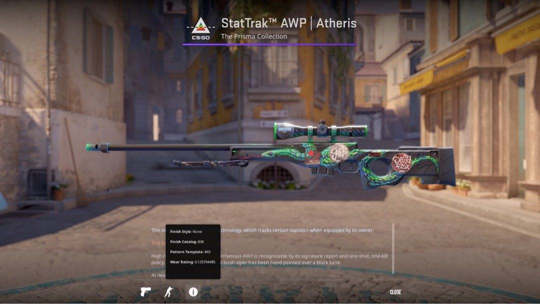 AWP  Atheris (Minimal Wear) - Counter-Strike 2 - Skinport
