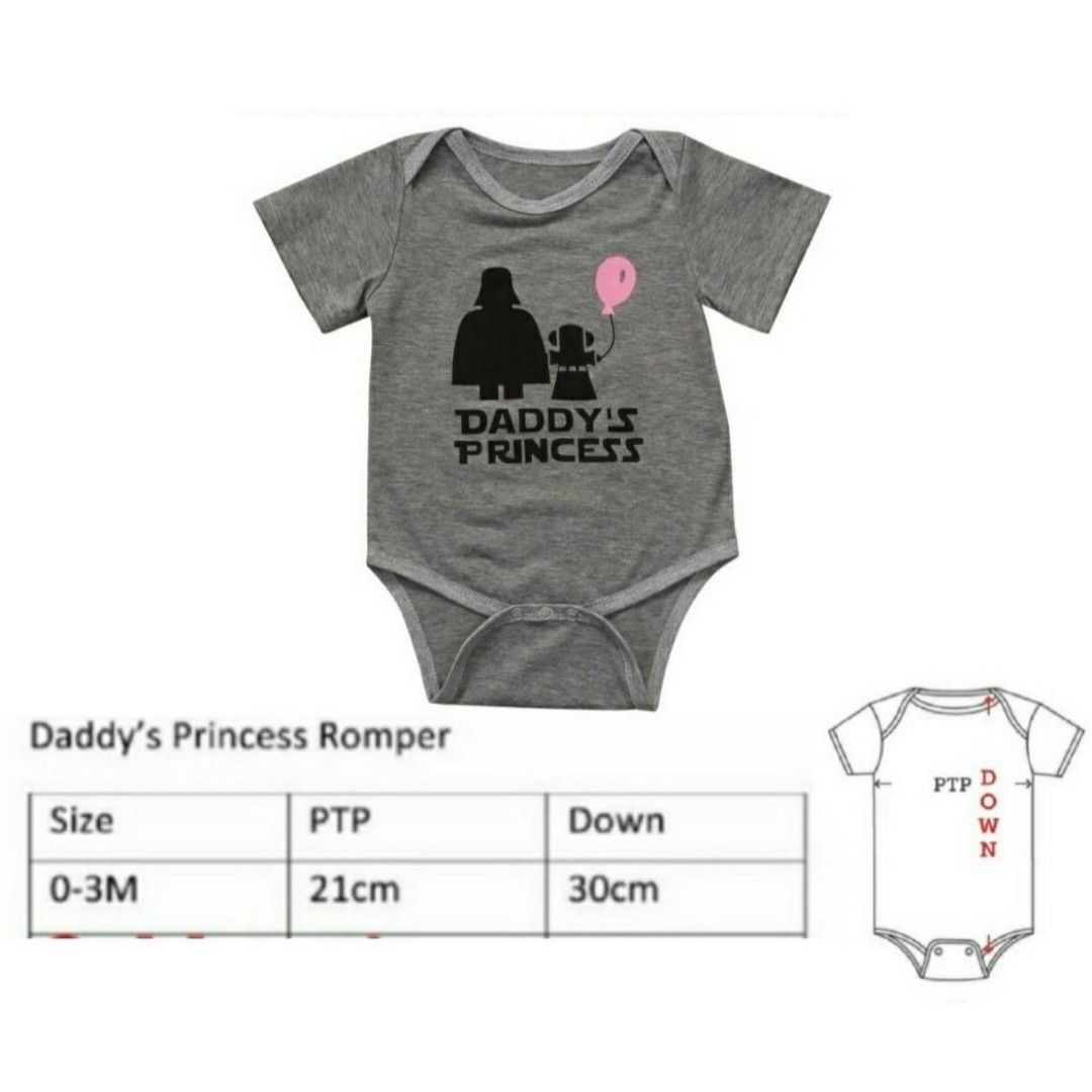 Daddy s Princess Bodysuit Babies Kids Babies Kids Fashion on