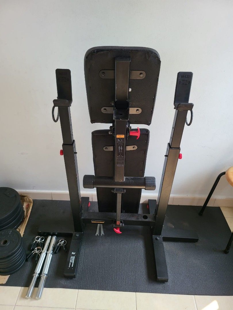 Decathlon home gym store set