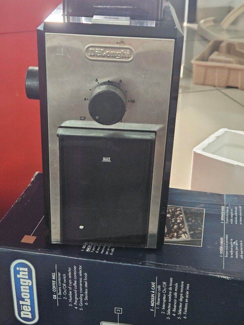 Delonghi Grinder KG89, TV & Home Appliances, Kitchen Appliances, Coffee