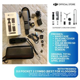 DJI Pocket 2 Creator Combo (5 months old only!)