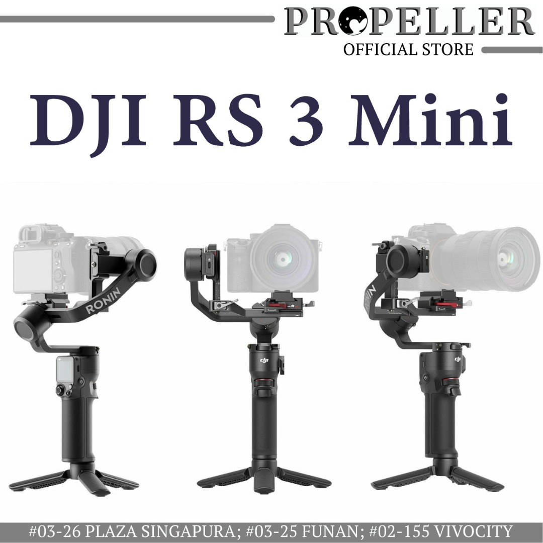 DJI RS 3 Mini 3 Axis Gimbal Stabilizer for DSLR and Mirrorless