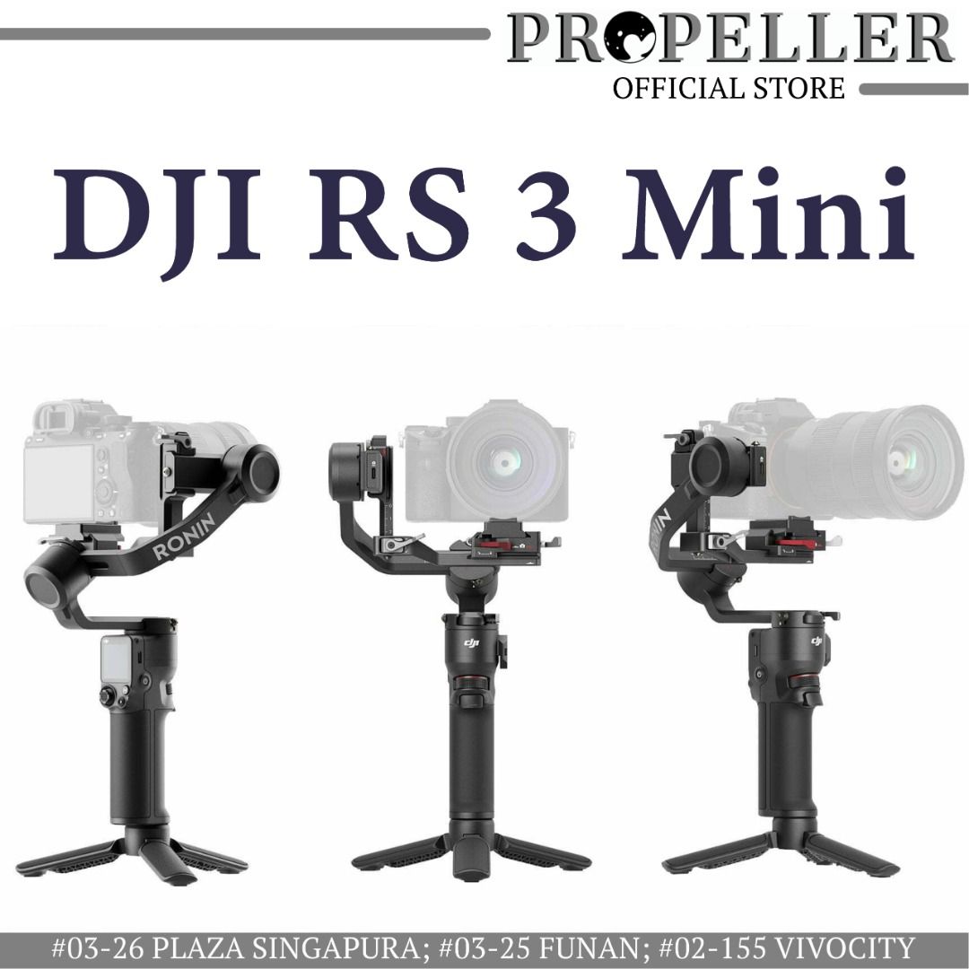 DJI RS3-3-Axis Gimbal Stabilizer for DSLR and Mirrorless Camera