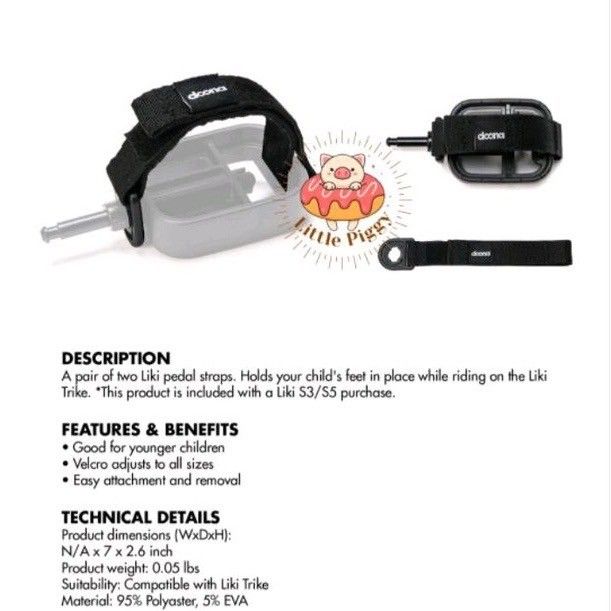 Doona Liki Trike Accessories, Babies & Kids, Going Out, Strollers on