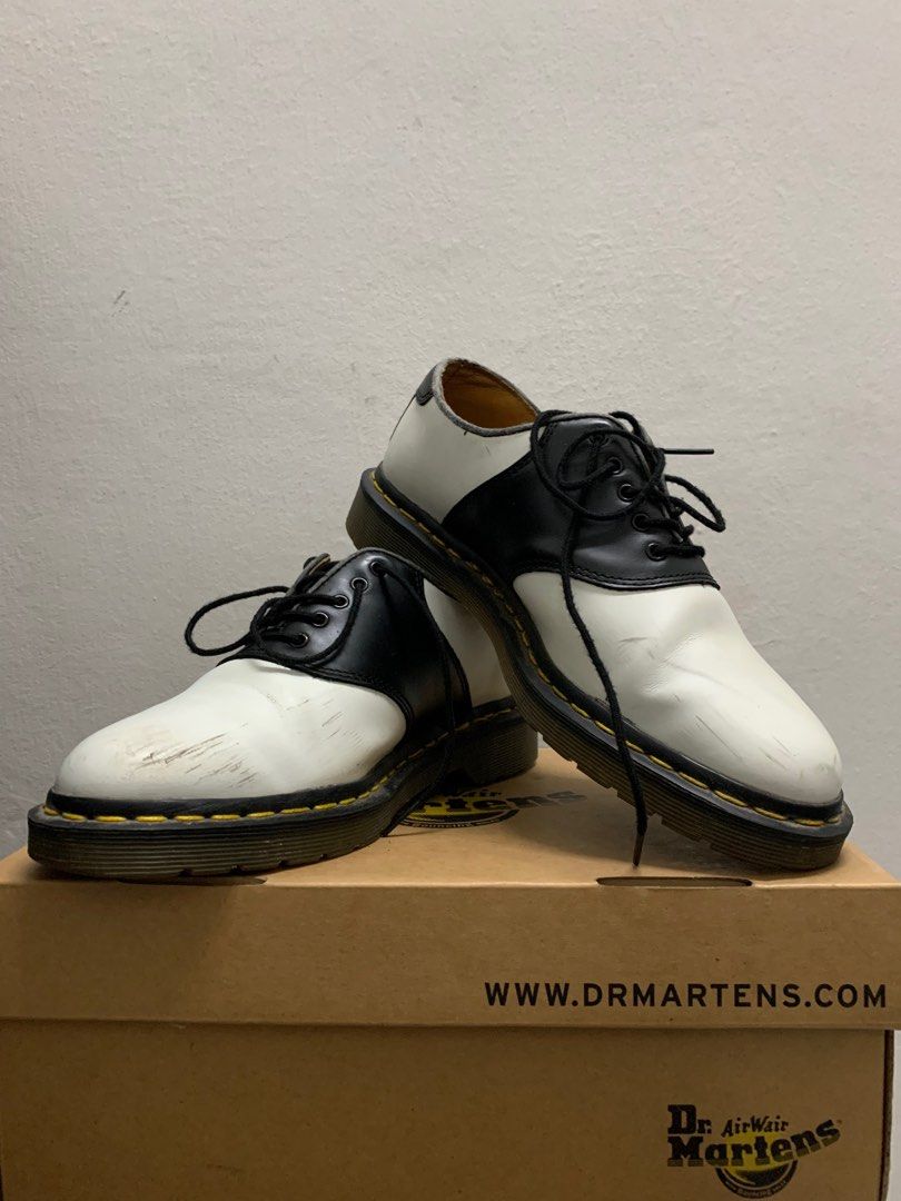 DR MARTENS RAFI SADDLE Men s Fashion Footwear Dress shoes on