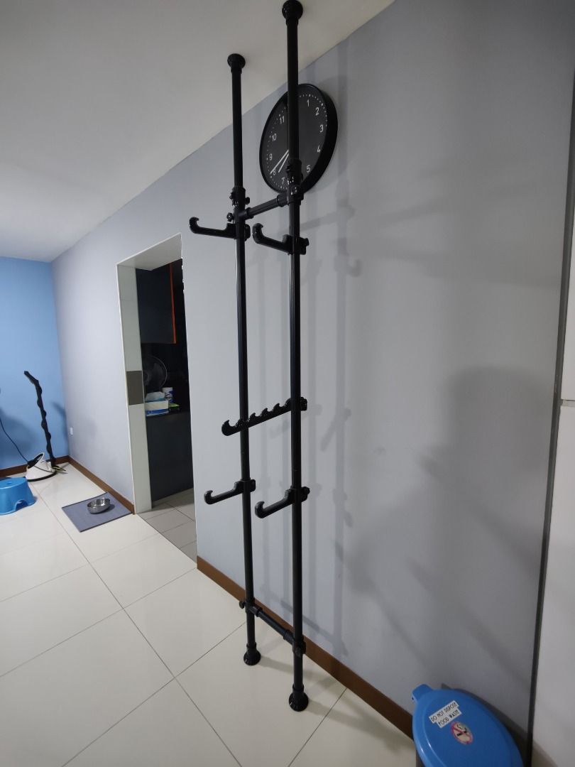 Dual Bicycle Rack Premium Bicycle Standing Rack, Sports Equipment ...