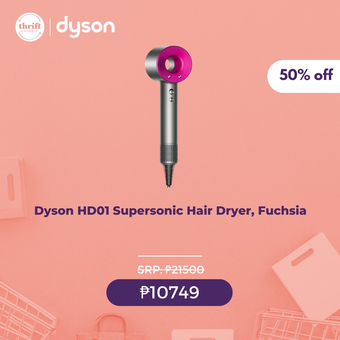 Dyson HD01 Supersonic Hair Dryer, Fuchsia, Women's Fashion, Watches ...