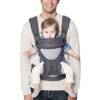 ERGOBABY CARRIER FOUR POSITION 360 COOL AIR - CARBON GREY