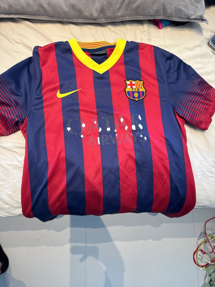 FC Barcelona Official Jersey - M, Men's Fashion, Activewear on Carousell