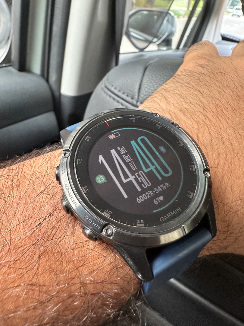Garmin fenix discount 5 plus menu